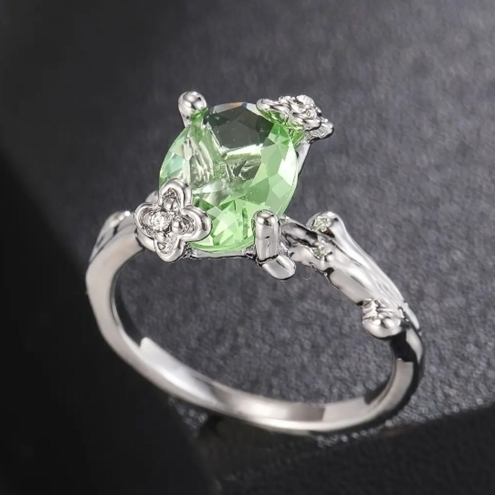 Ladies Elegant Bohemian Promise Ring sz 6 - Picture 4 of 5